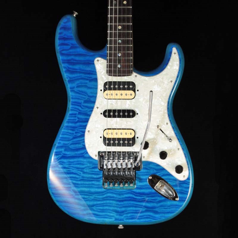 Fender Made in Japan Michiya Haruhata Stratocaster (Trans Blue)の画像
